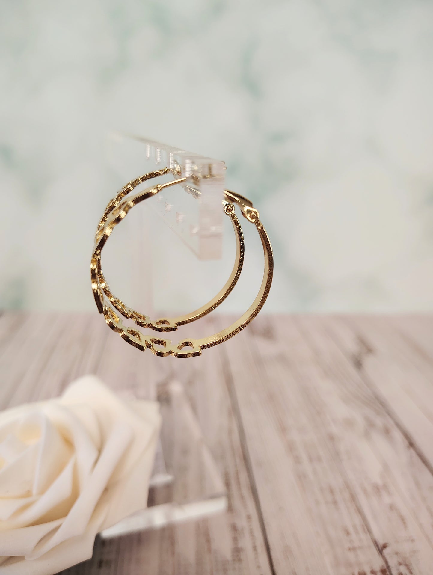 Devine Gold Hoops #H-07